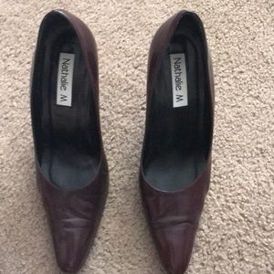 Brown leathers- gently worn 9B